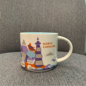 Starbucks You Are Here North Carolina Mug Collector